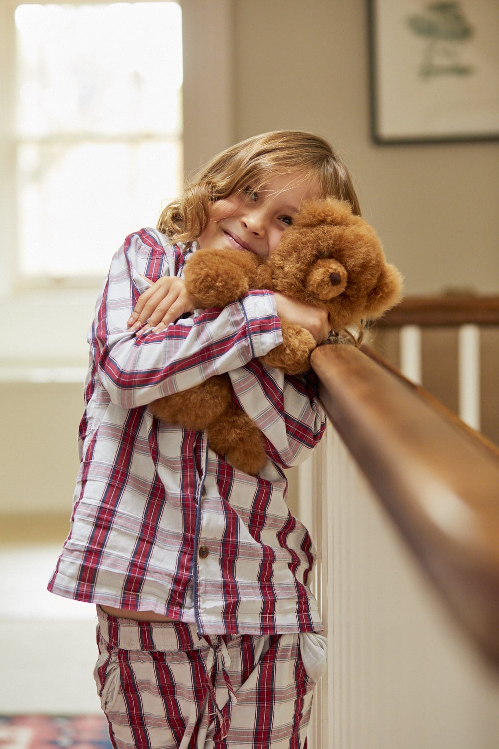 Super Luxe Corinne Alpaca Fur Teddy Bear in Coco image 2