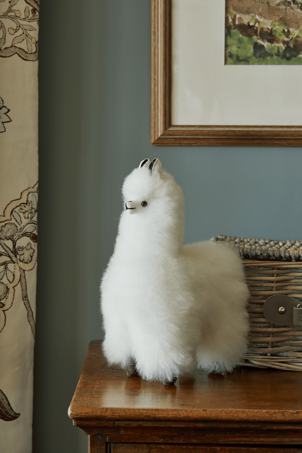 Luxury Alpaca Collectible Soft Toy in White