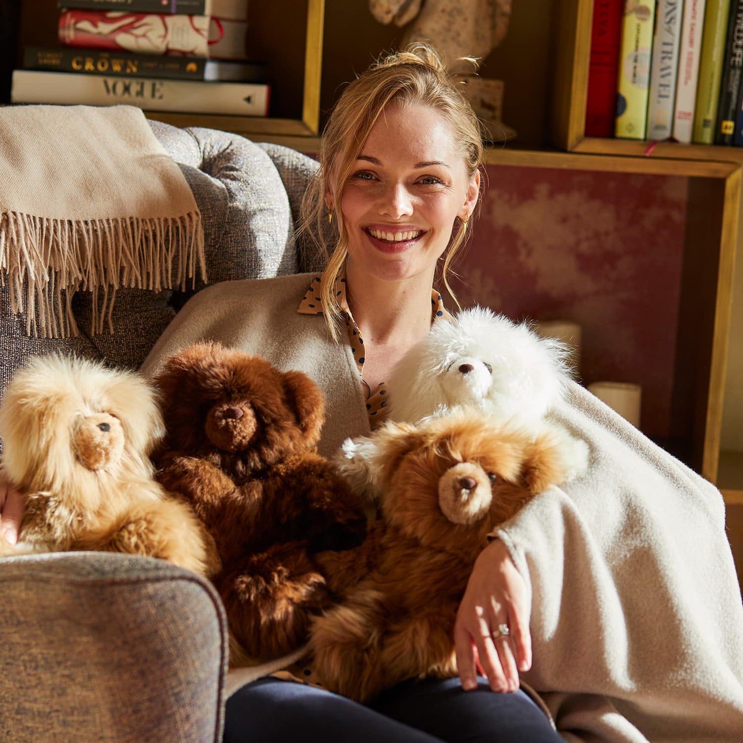 Limited Edition Rocco Teddy Bear in White