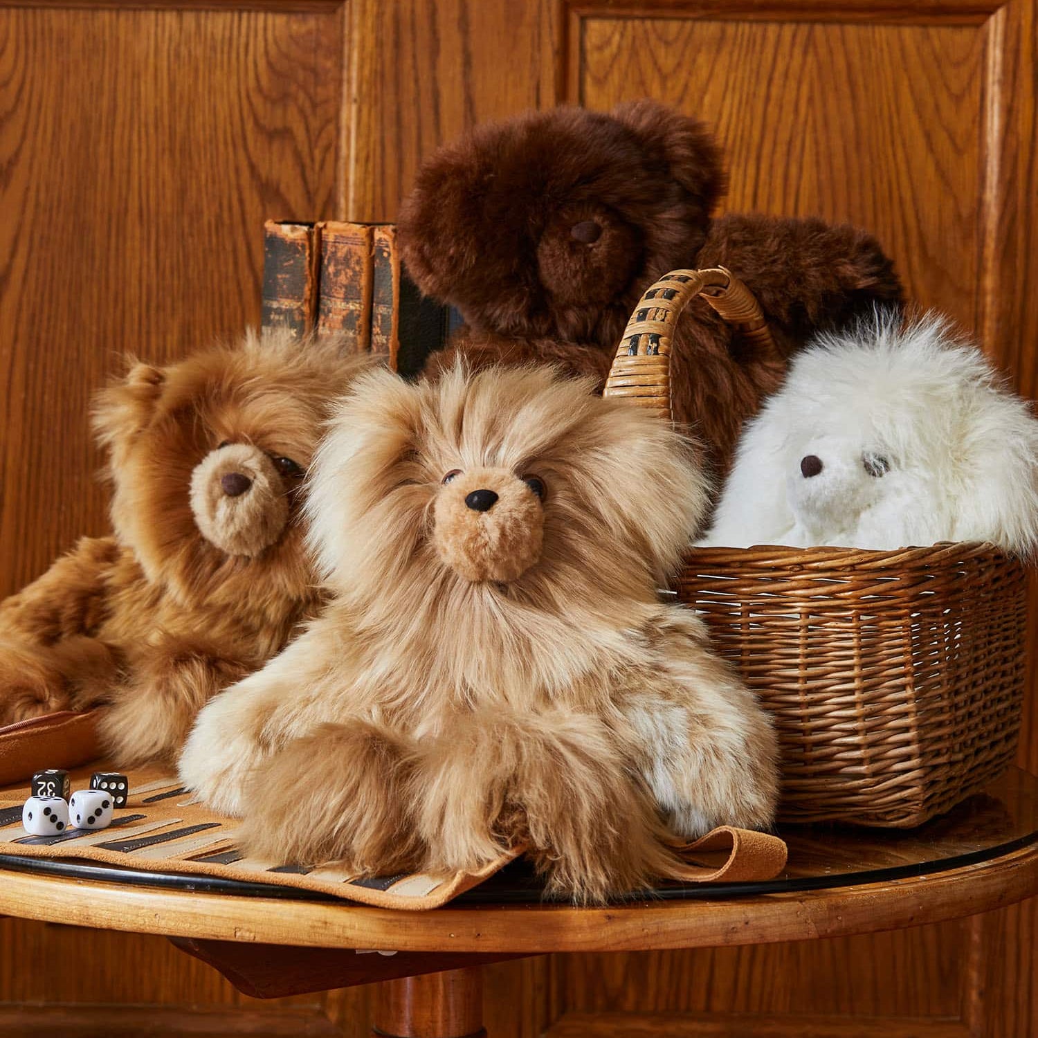 Limited Edition Rocco Teddy Bear in White image 0