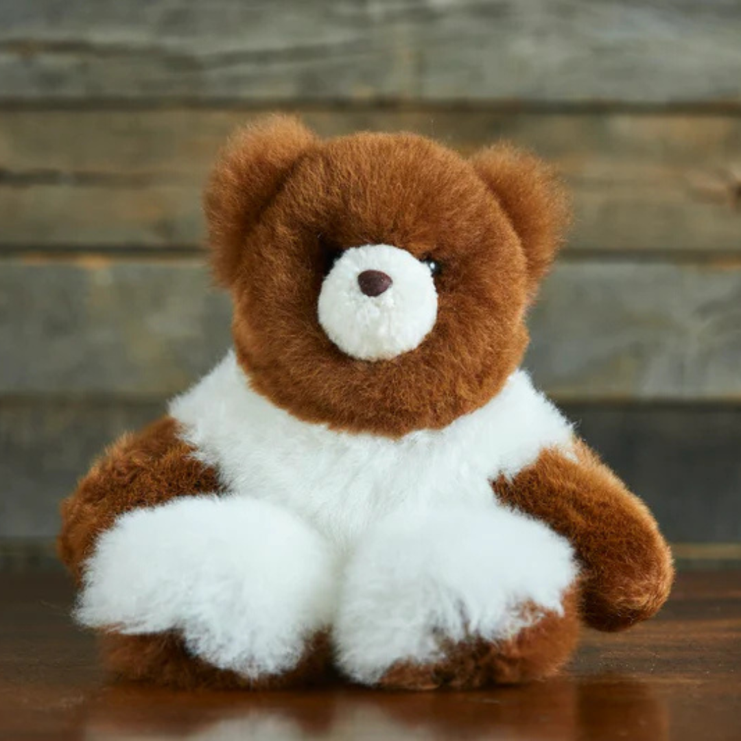 Luxury Alpaca Teddy Bear - The perfect new baby gift